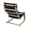 Regency Seating > Side & Guest > Bentwood Lounge Chairs, Black Back, 26.5 W 31 L 36 H N2020LNTBK - alternate 2